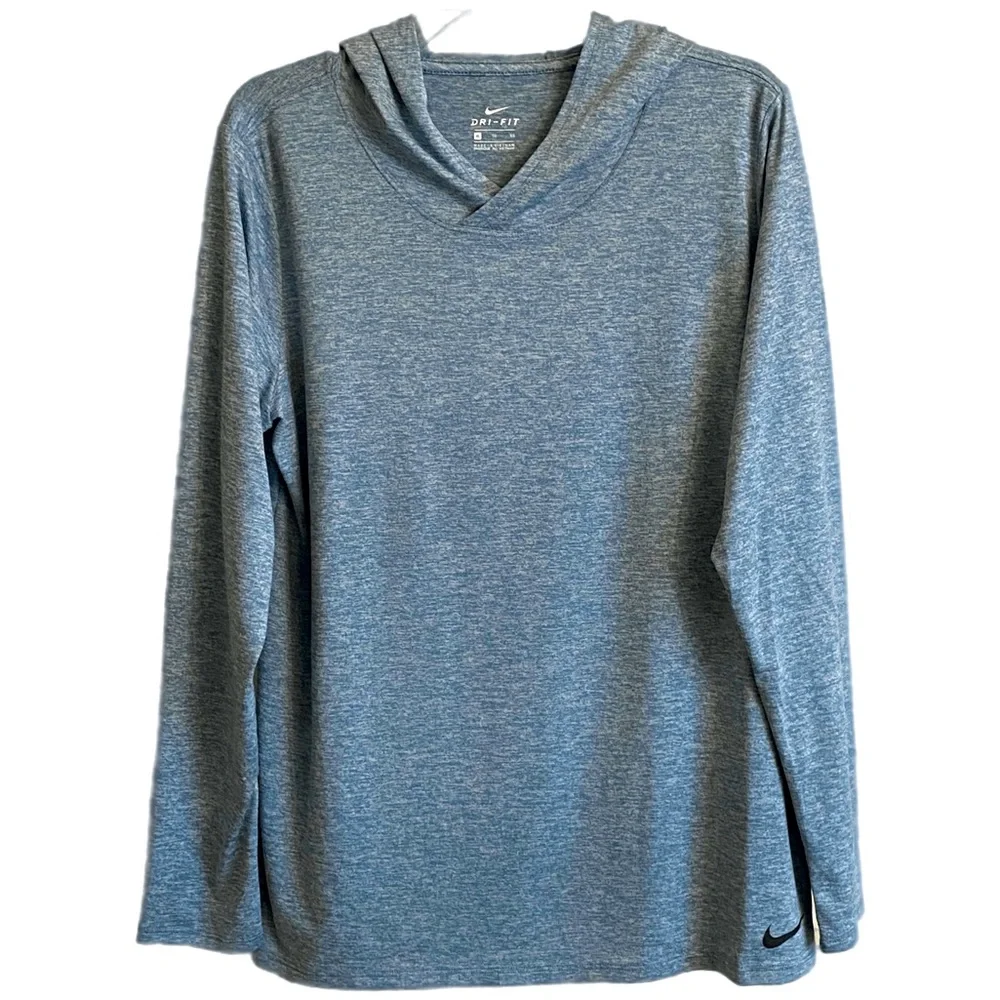 Nike Performance Shirt Dri Fit Long Sleeve Athletic Pullover